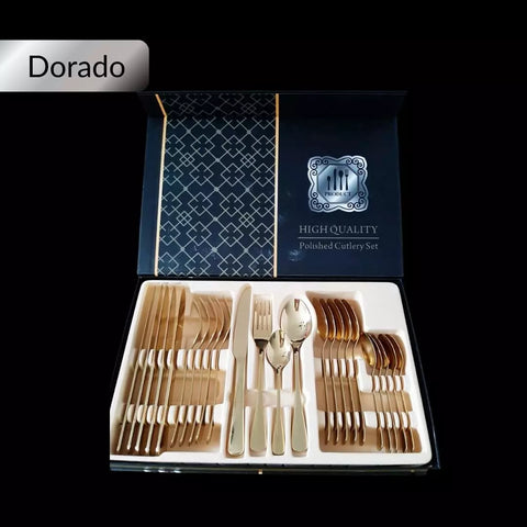 Juego de Cubiertos en Acero