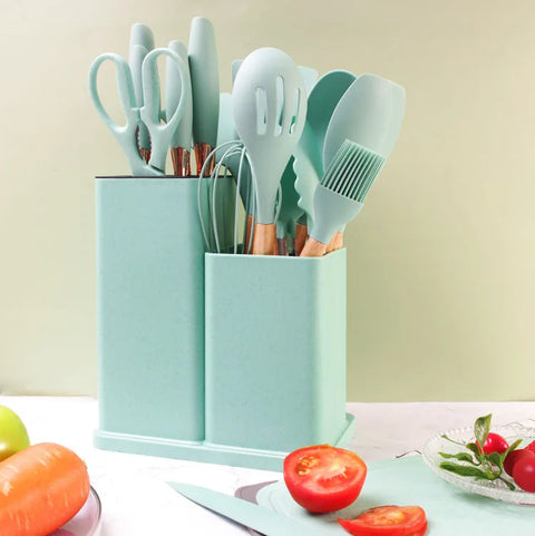 Set de 19 Utensilios de Cocina